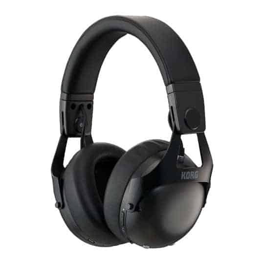 (image for) Korg NC-Q1 Active Noise Cancelling Wired/Wireless DJ Class Headphones Black